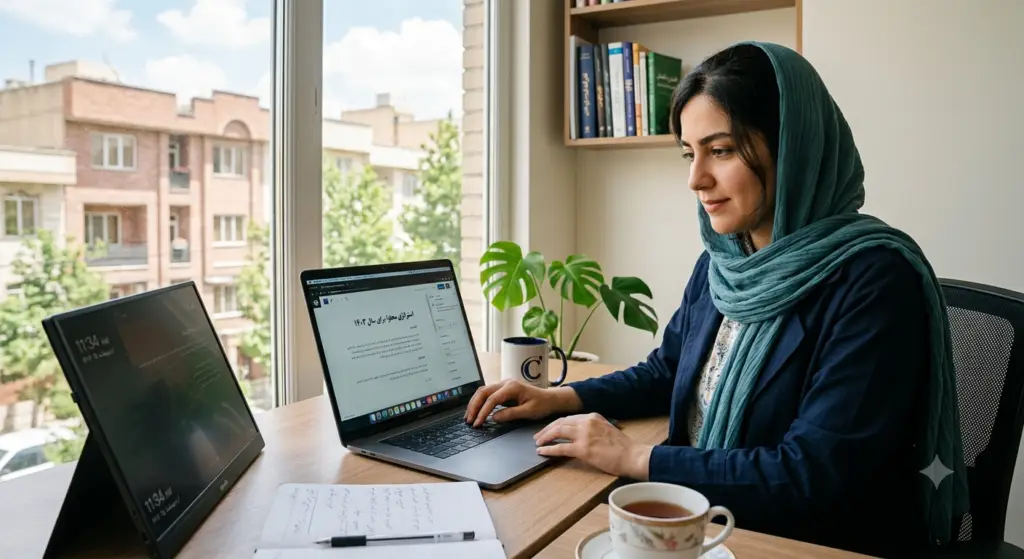 محتوا نویس سایت