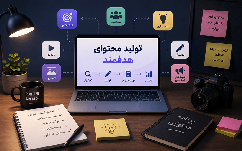 تولیدکننده محتوا حرفه‌ای 
